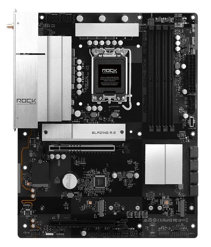 Материнська плата ASRock B860 Rock WiFi 7 Socket 1851
