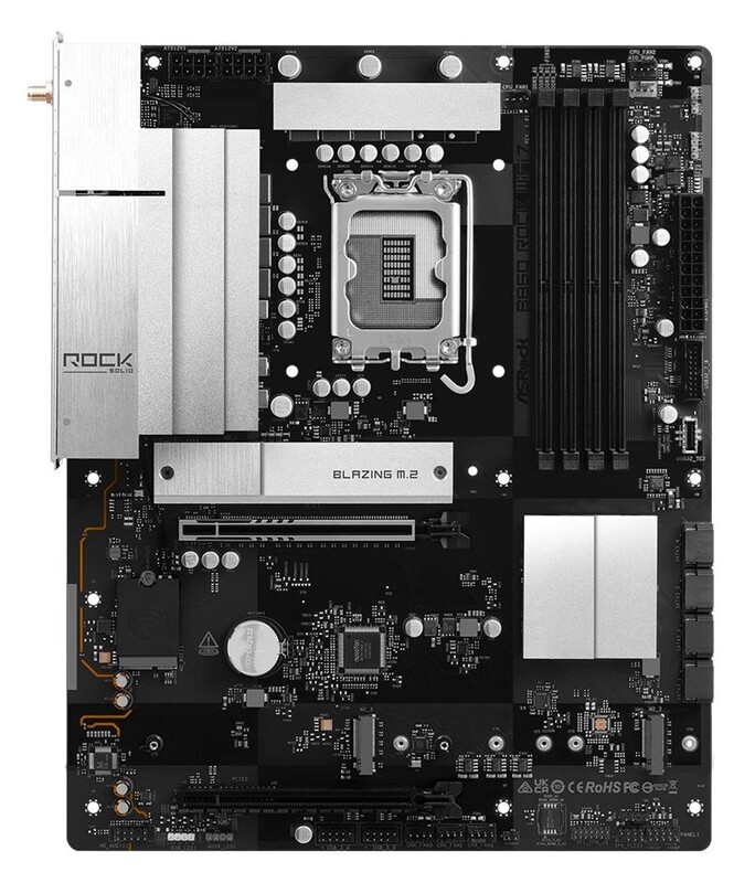 Материнська плата ASRock B860 Rock WiFi 7 Socket 1851