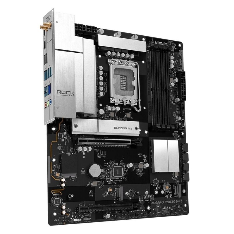 Материнська плата ASRock B860 Rock WiFi 7 Socket 1851