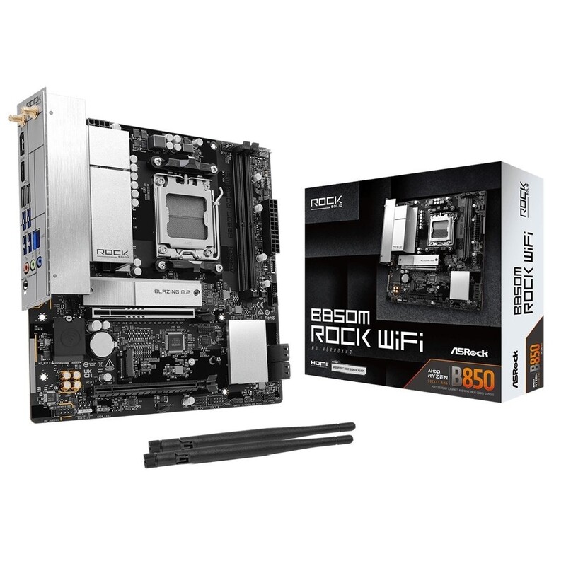 Материнская плата ASRock B850M Rock WiFi Socket AM5