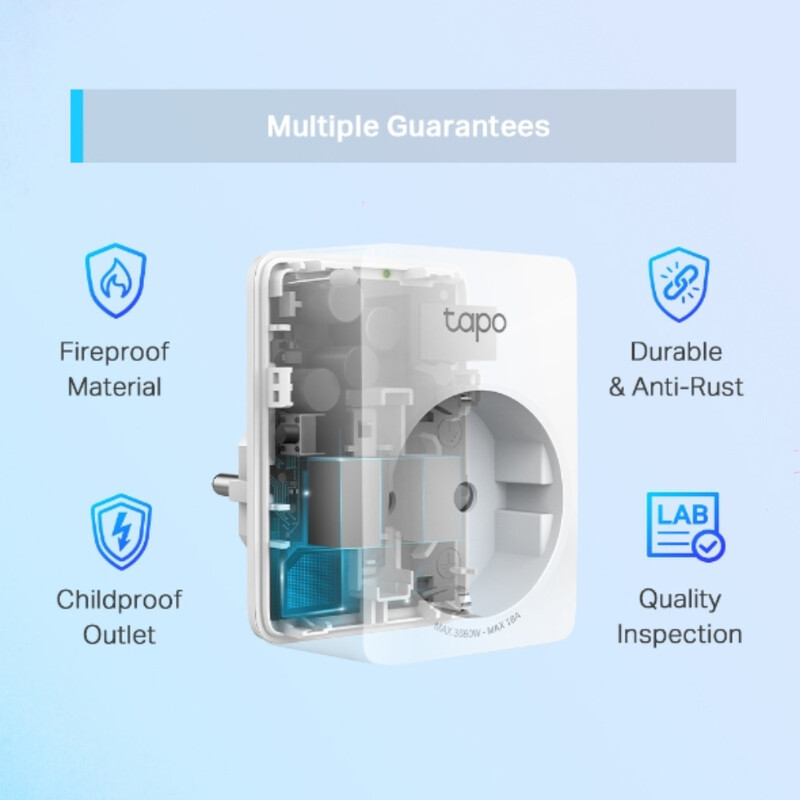 Интеллектуальная розетка TP-Link Tapo P110 (2-pack)