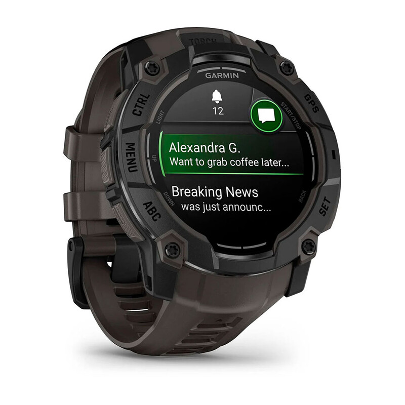 Смарт-часы Garmin Instinct 3 50mm AMOLED Black (010-03020-00)