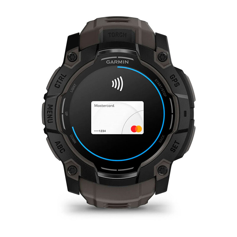 Смарт-часы Garmin Instinct 3 50mm AMOLED Black (010-03020-00)