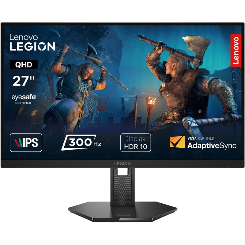 Монітор Lenovo 27" Legion 27Q-11 (67D3GAC1UA) IPS Black 300Hz