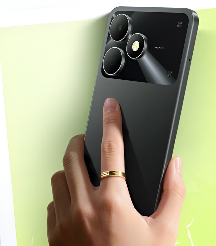 Смартфон Realme Note 80 4/128GB (RMX5388) Storm Black