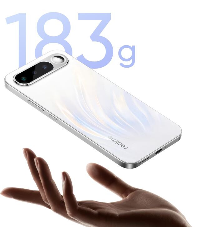 Смартфон Realme 16 5G 8/256GB (RMX5171) Air White