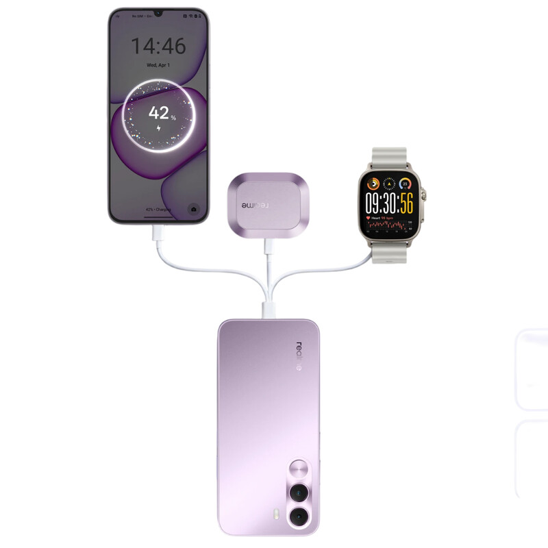 Смартфон Realme C100i 4/128GB (RMX5377) NFC Purple