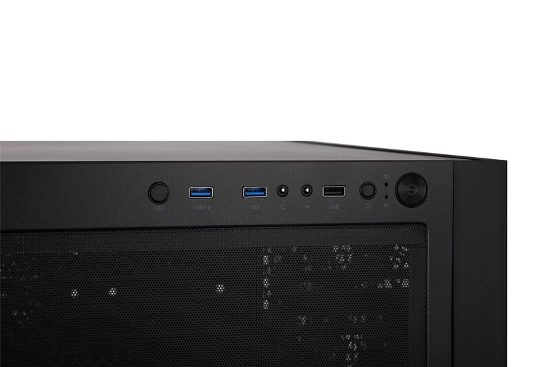 Корпус 2E Gaming Virtus Neo Black (2E-G3301N) без БЖ