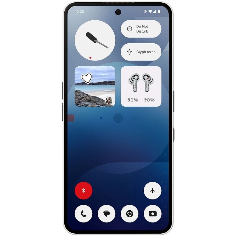 Смартфон Nothing Phone (3a) 12/256GB White
