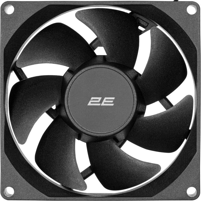 Вентилятор 2E F90B-S Black