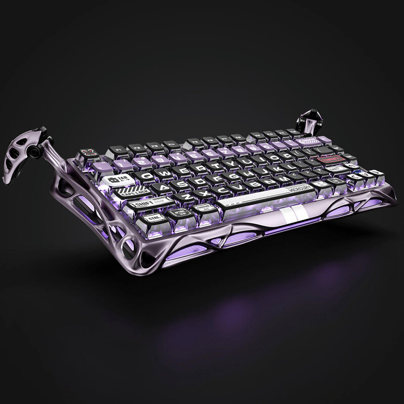Клавиатура GravaStar Mercury V75 Pro 80keys Iron Purple (GSV75PRO_PL)