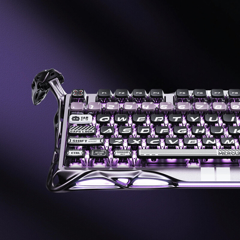 Клавиатура GravaStar Mercury V75 Pro 80keys Iron Purple (GSV75PRO_PL)