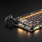 Фото - Клавиатура беспроводная GravaStar Mercury K1 Pro CyberFlare (GSK1PRO_BO_BLK) | click.ua