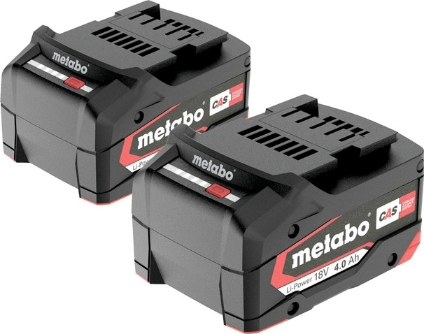 Набор аккумулятор и зарядное устройство Metabo 18В 2х4Аh ЗУ ASC55 (685050000)