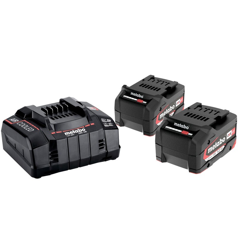 Набор аккумулятор и зарядное устройство Metabo 18В 2х5.2Ah (685051000)