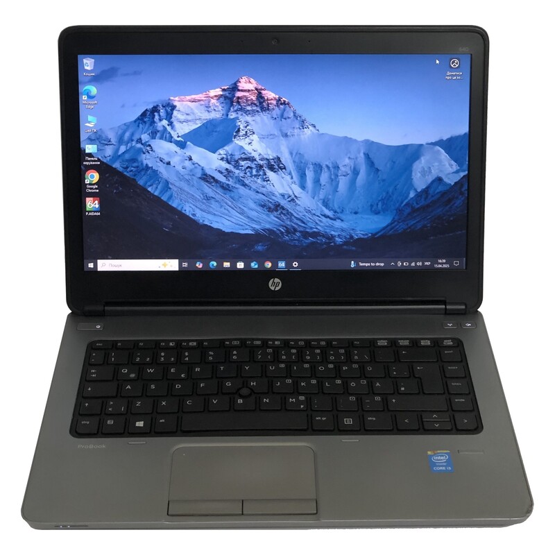 Ноутбук HP ProBook 640 G1 / 14" (1366x768) / i3-4000M / 8GB / 320GB HDD / Win10Pro - Б/у