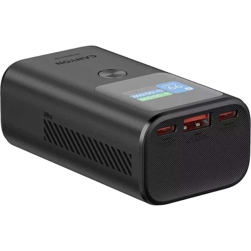 Универсальная мобильная батарея Canyon OnPower 130 10000mAh Dark Grey (CNS-CPB130DG)