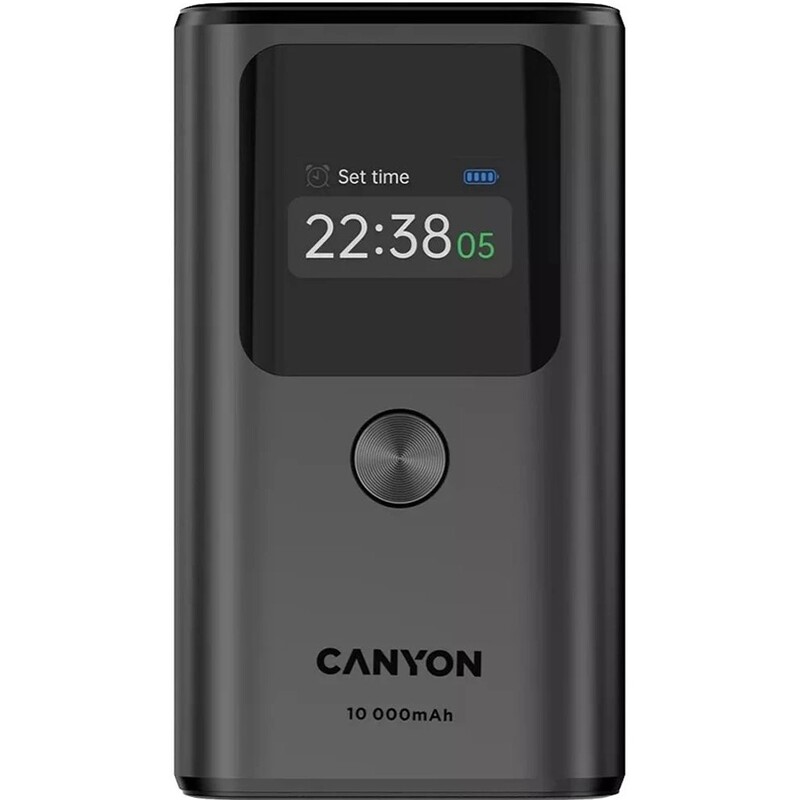Универсальная мобильная батарея Canyon OnPower 130 10000mAh Dark Grey (CNS-CPB130DG)