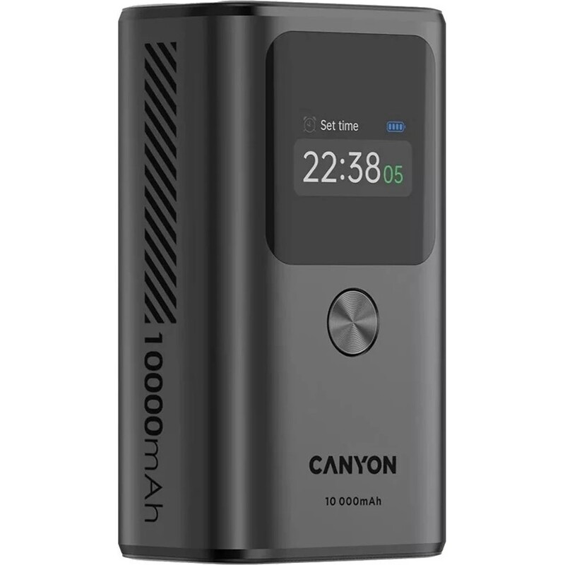 Универсальная мобильная батарея Canyon OnPower 130 10000mAh Dark Grey (CNS-CPB130DG)