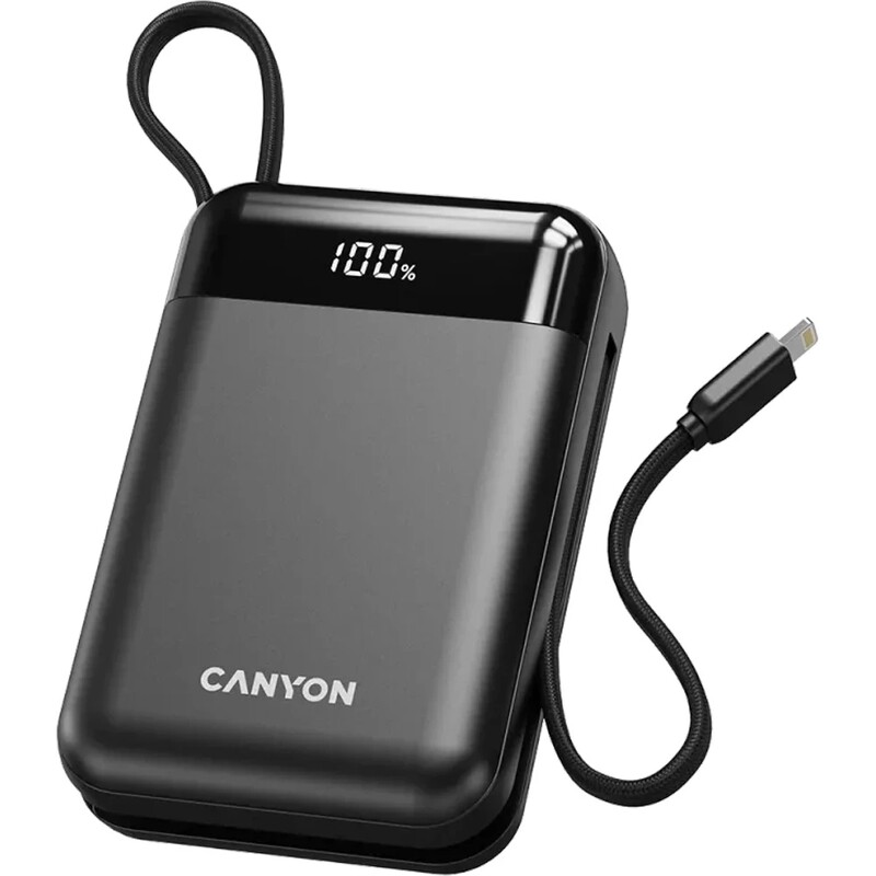 Універсальна мобільна батарея Canyon OnPower 204 20000mAh Black (CNS-CPB204B)