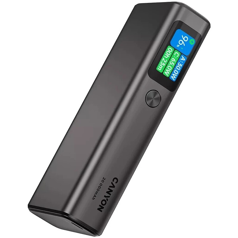 Універсальна мобільна батарея Canyon OnPower 230 20000mAh Dark Grey (CNS-CPB230DG)