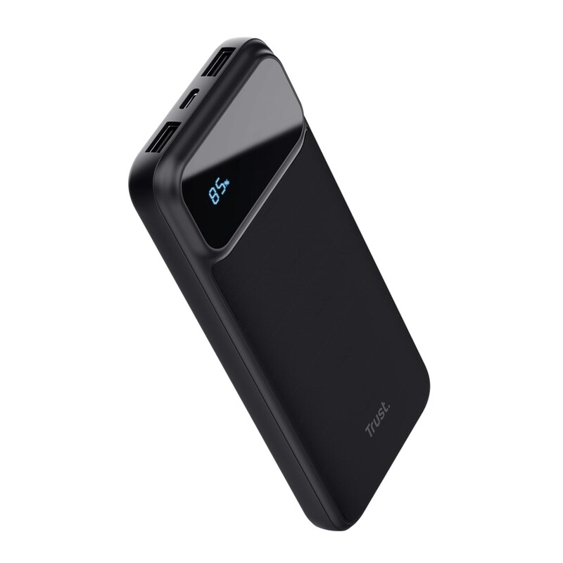 Универсальная мобильная батарея Trust Avala 10000mAh 20W Black (25882)