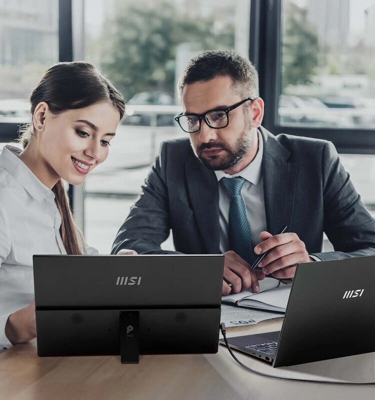 Монітор портативний MSI 15.6" Pro MP165 E6 IPS Black