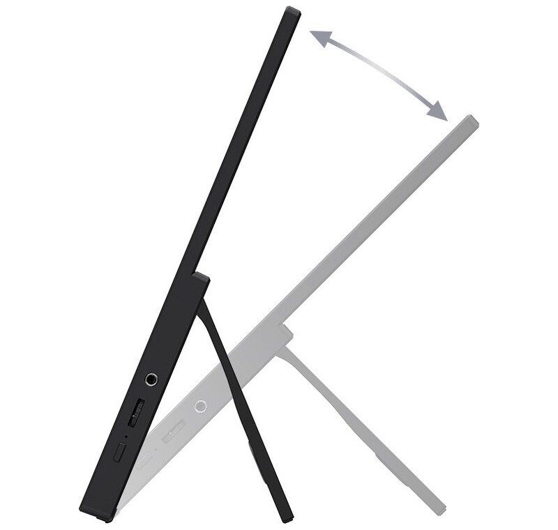 Монітор портативний MSI 15.6" Pro MP165 E6 IPS Black