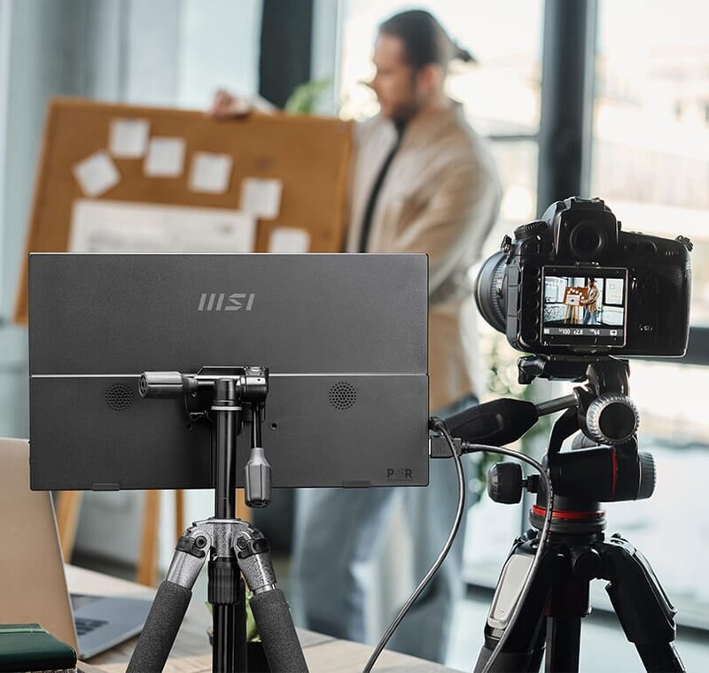 Монітор портативний MSI 15.6" Pro MP165 E6 IPS Black