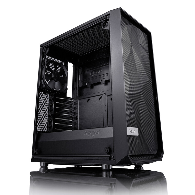 Корпус Fractal Design Meshify C Solid Side (FD-CA-MESH-C-BKO)