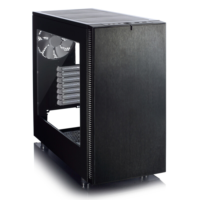 Корпус Fractal Design Define S Black - Windowed (FD-CA-DEF-S-BK-W)