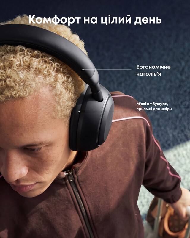 Bluetooth-гарнітура Anker SoundCore Space 2 Black (D1402G11)