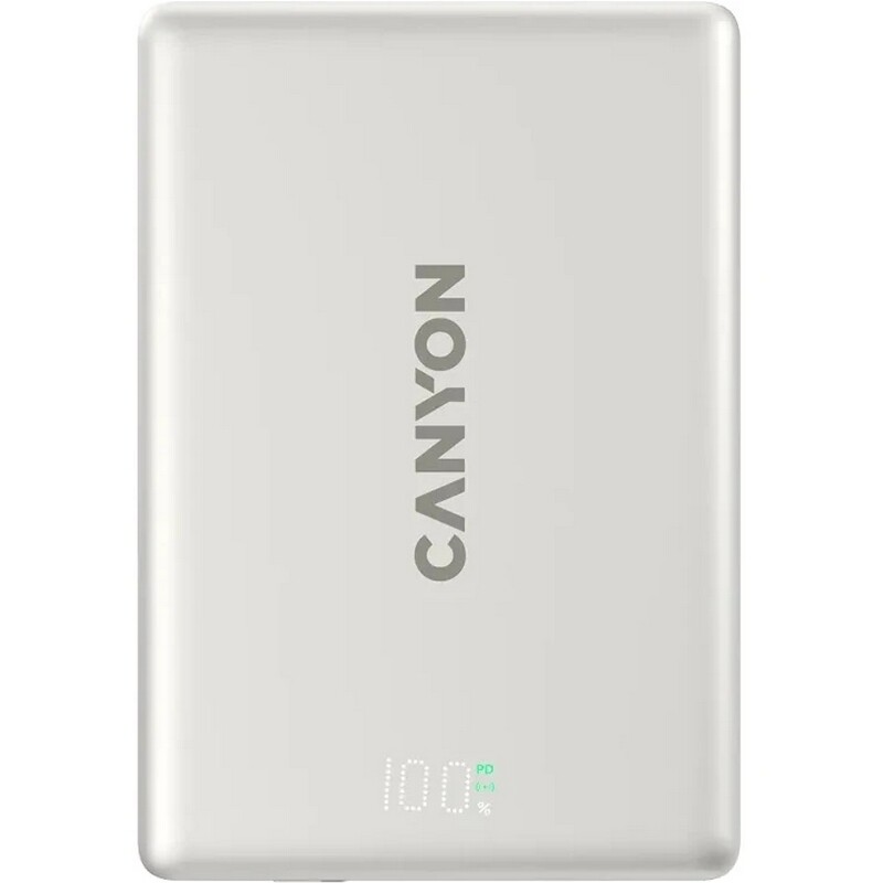 Универсальная мобильная батарея Canyon OnPower 500 Magnetic 5000mAh Grey (CNS-CPB500G)