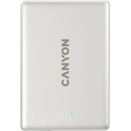 Универсальная мобильная батарея Canyon OnPower 500 Magnetic 5000mAh Grey (CNS-CPB500G)