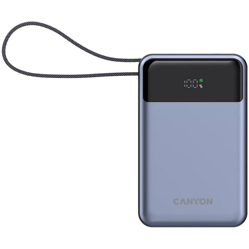 Універсальна мобільна батарея Canyon OnPower 600 20000mAh Dark Grey (CNS-CPB600DG)