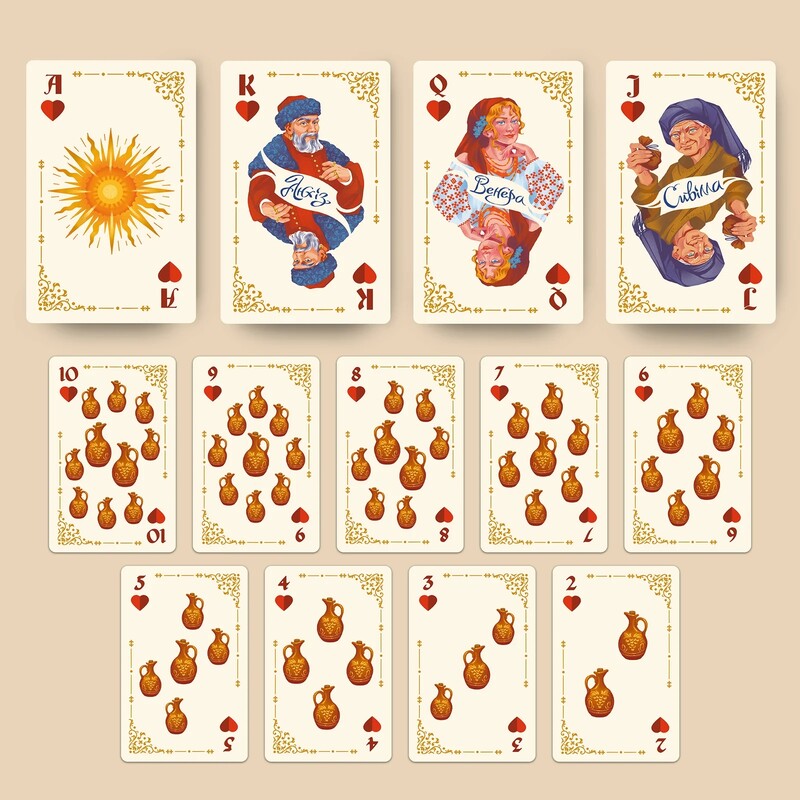 Игральные карты большие Orner Энеида (orner-3268)