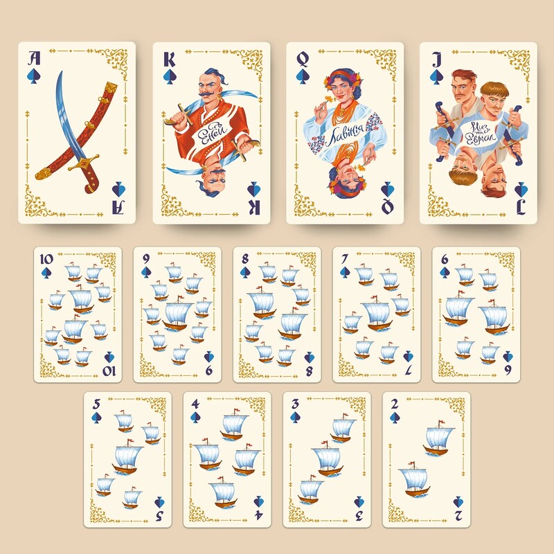 Игральные карты большие Orner Энеида (orner-3268)