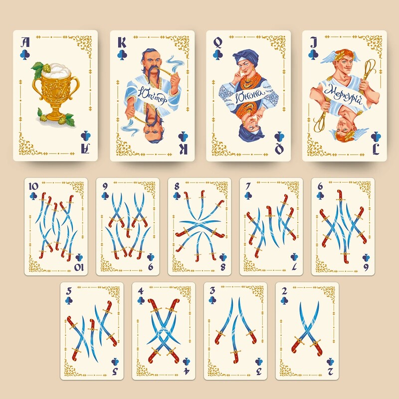Игральные карты большие Orner Энеида (orner-3268)