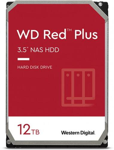Фото - Накопитель HDD SATA 12.0TB WD Red Plus 7200rpm 256MB (WD120EFBX) | click.ua