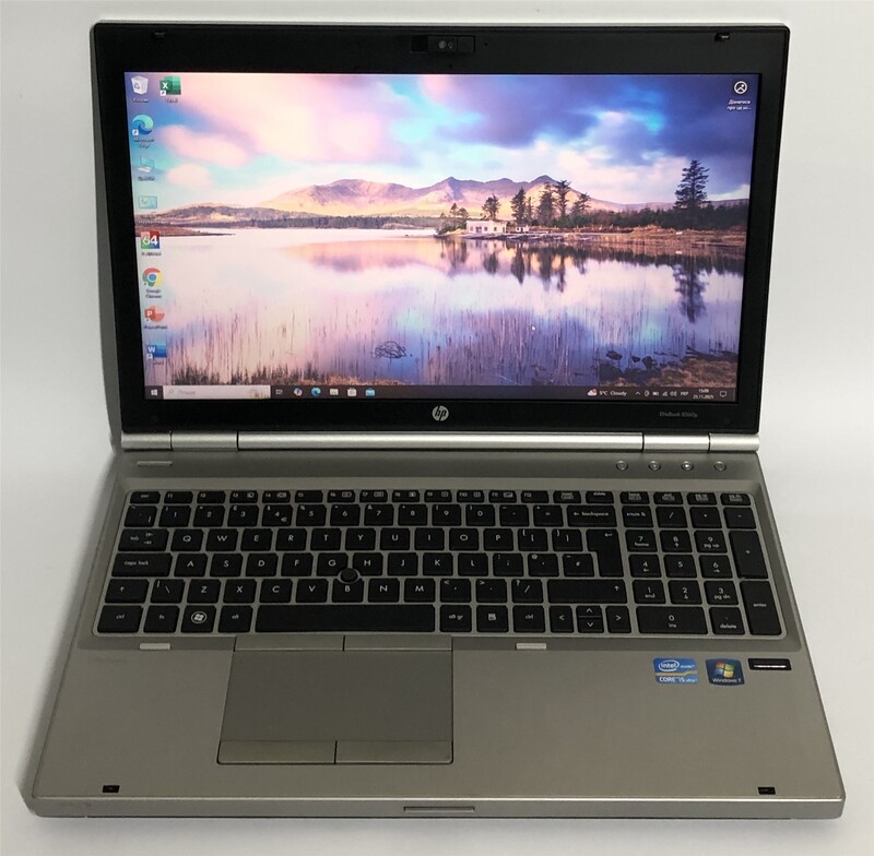 Ноутбук HP Elitebook 8560p / 15.6" (1600x900) / i7-2620M / 8GB / 500GB HDD / AMD Radeon HD 6470M, 1GB / Win10Pro / сканер отпечатка - Б/у