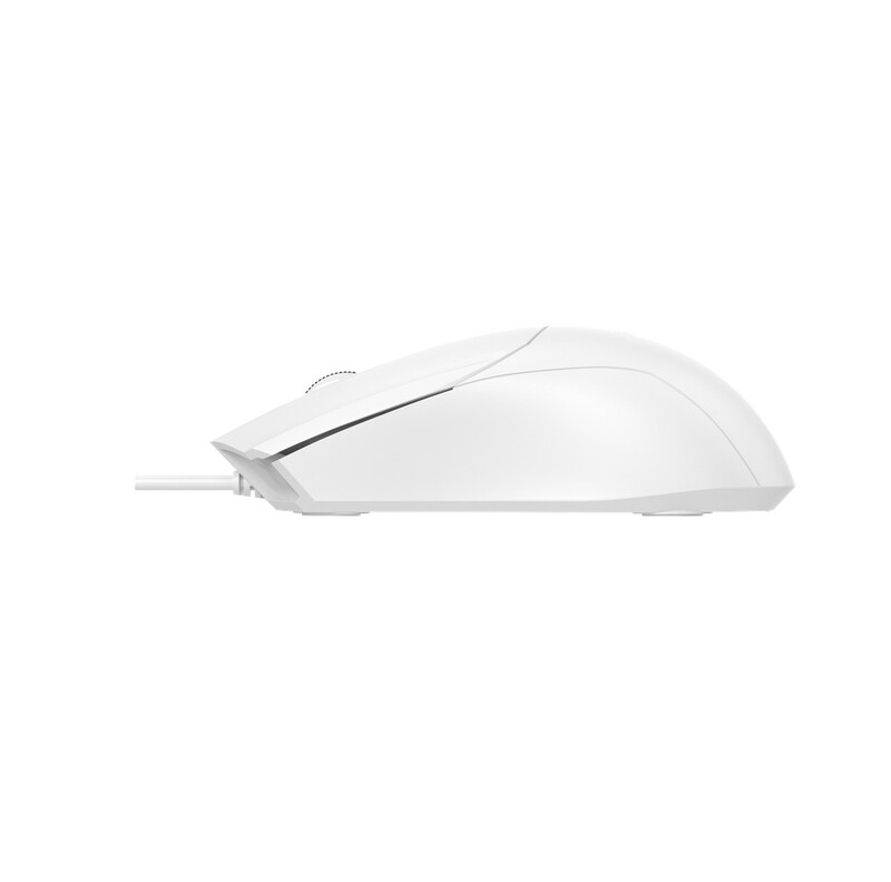 Миша A4Tech OP-750S White