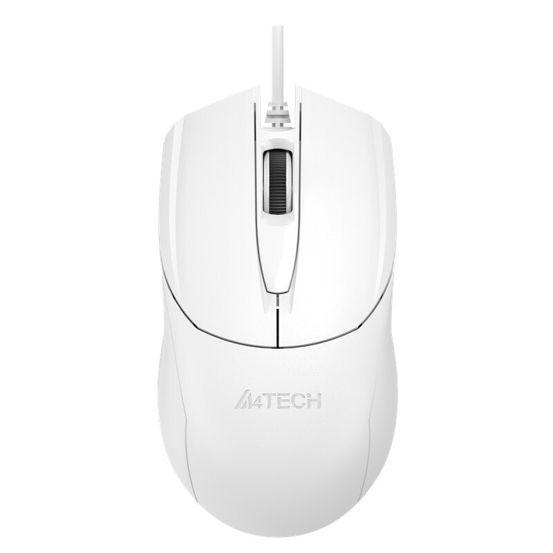 Миша A4Tech OP-750S White