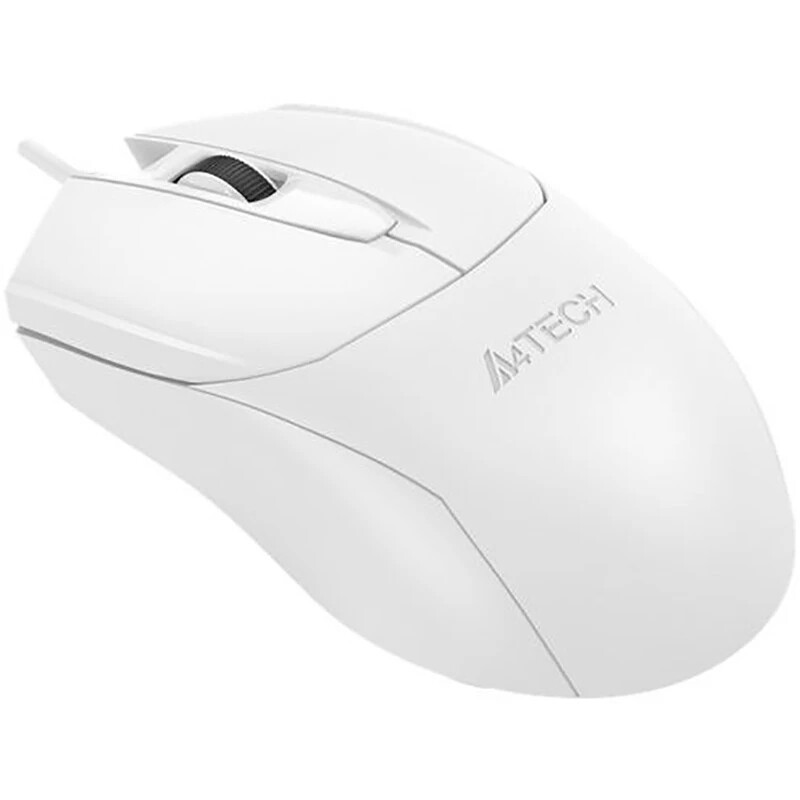 Миша A4Tech OP-750S White