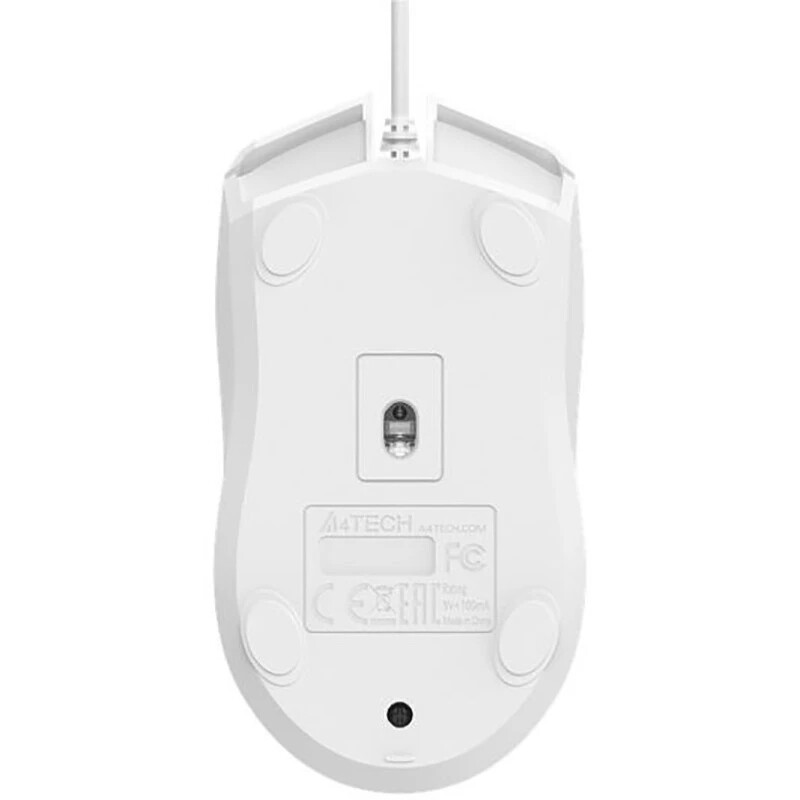 Миша A4Tech OP-750S White
