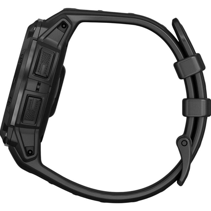 Смарт-часы Garmin Instinct 3 45mm Tactical Solar Black with Black Silicone Band (010-02934-50)