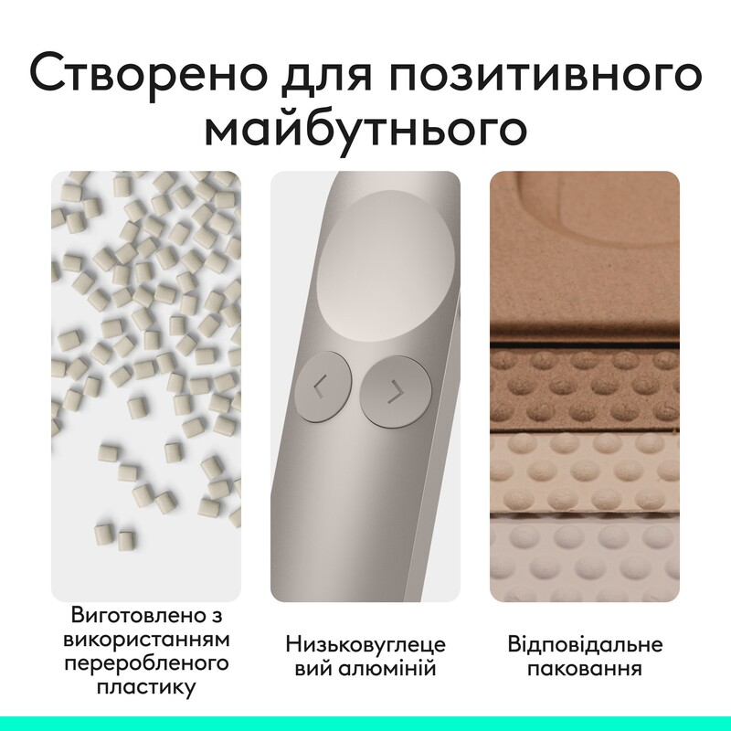 Презентер Logitech Spotlight 2 Sand (910-007674)