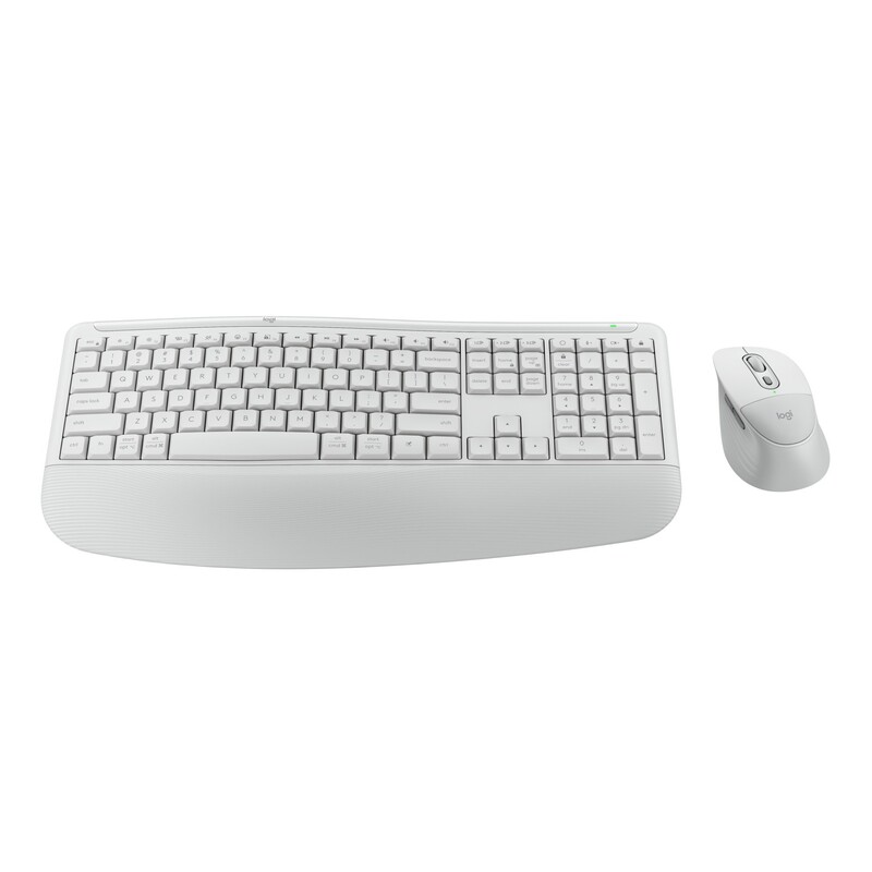 Комплект (клавиатура, мышь) беспроводной Logitech Signature Comfort Plus MK880 White (920-014033)