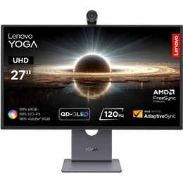 Монитор Lenovo 26.5" Yoga Pro 27UD-10 (67E5RAC2UA) QD-OLED Black 120Hz