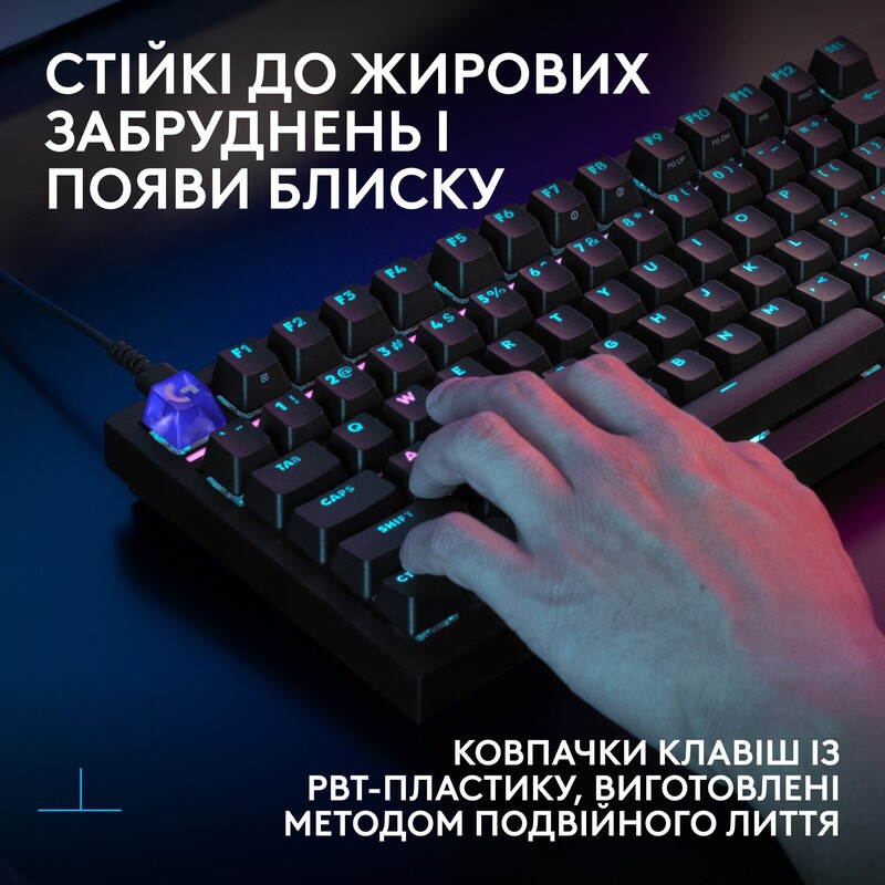 Клавiатура Logitech G316 X 98 Black (920-014205)