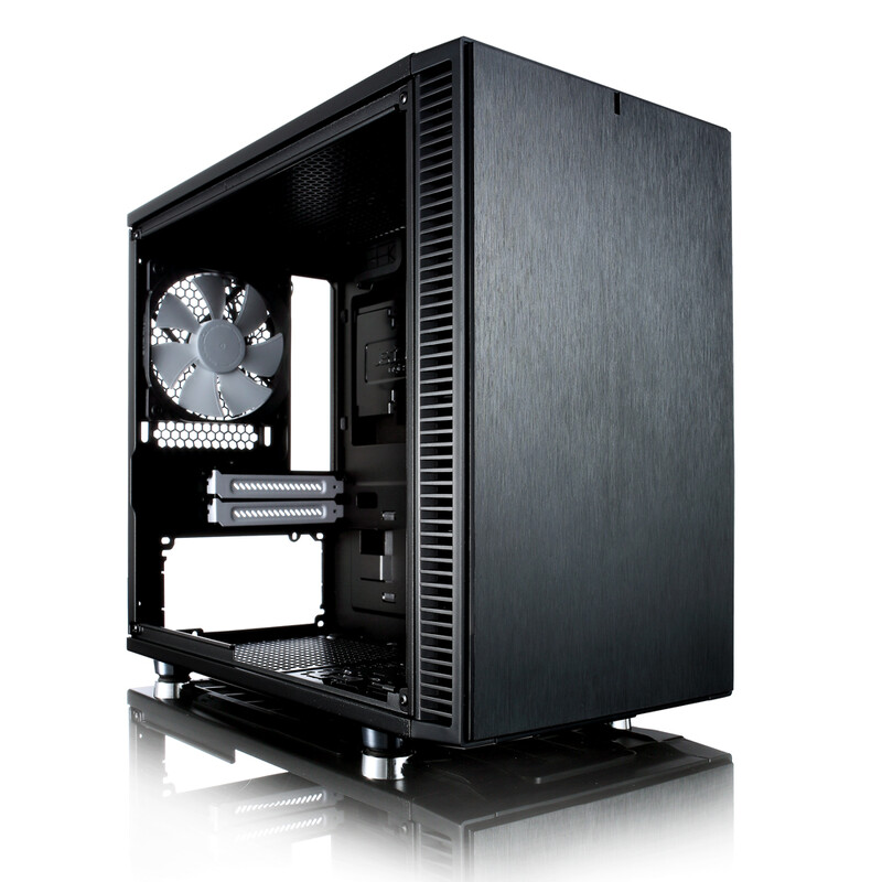 Корпус Fractal Design Nano S Black Window (FD-CA-DEF-NANO-S-BK-W)